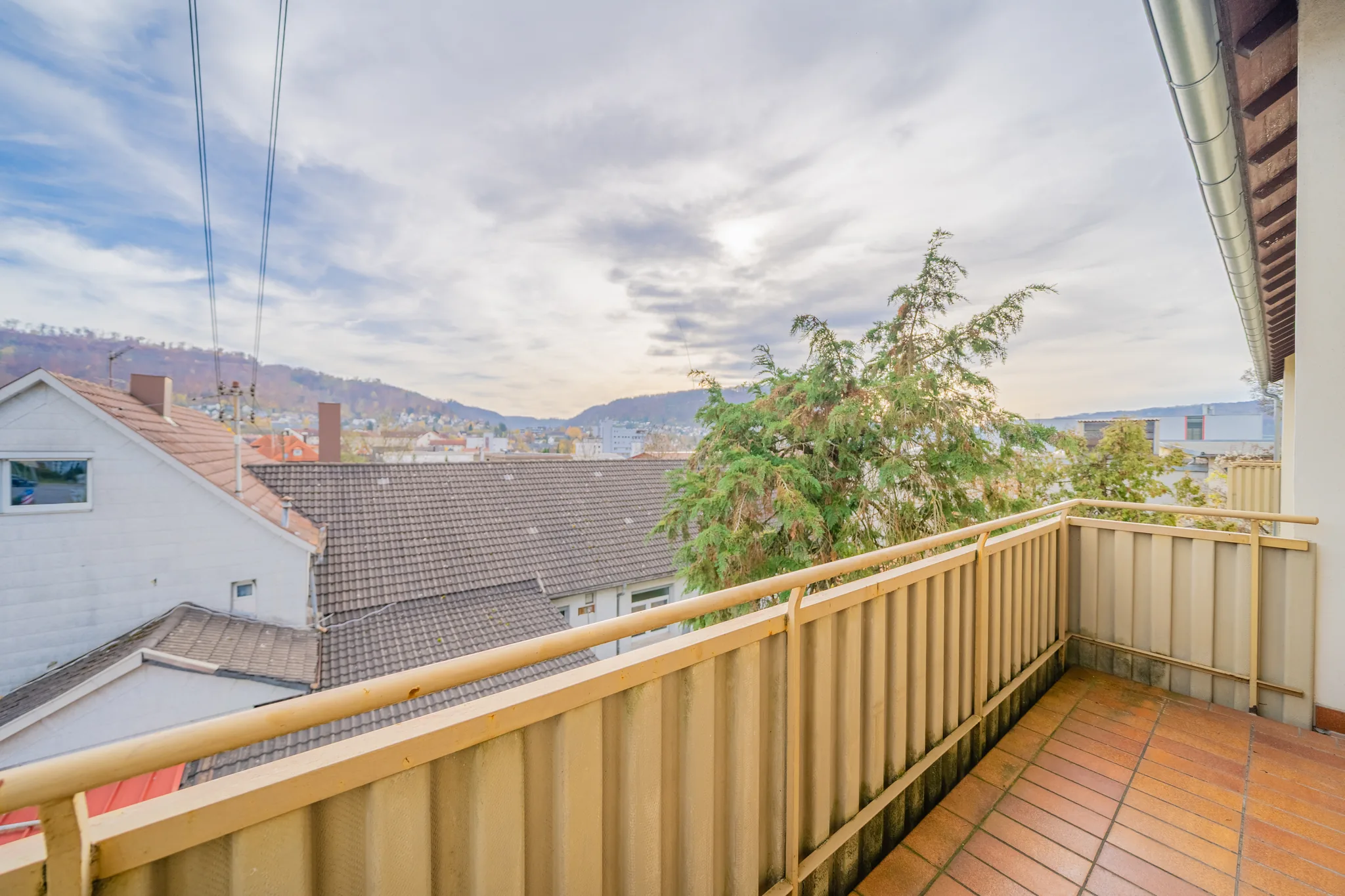 Balkon mit Talblick – Geislingen an der Steige